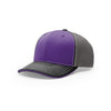 Richardson Purple/Charcoal/Black On-Field Tri-Color Pulse SportMesh R-Flex Cap