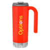 ETS Neon Orange Atlas Acrylic Stainless Steel Mug 16.9 oz