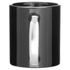 ETS Black/Platinum C-Handle-Metallic 11 oz Mug