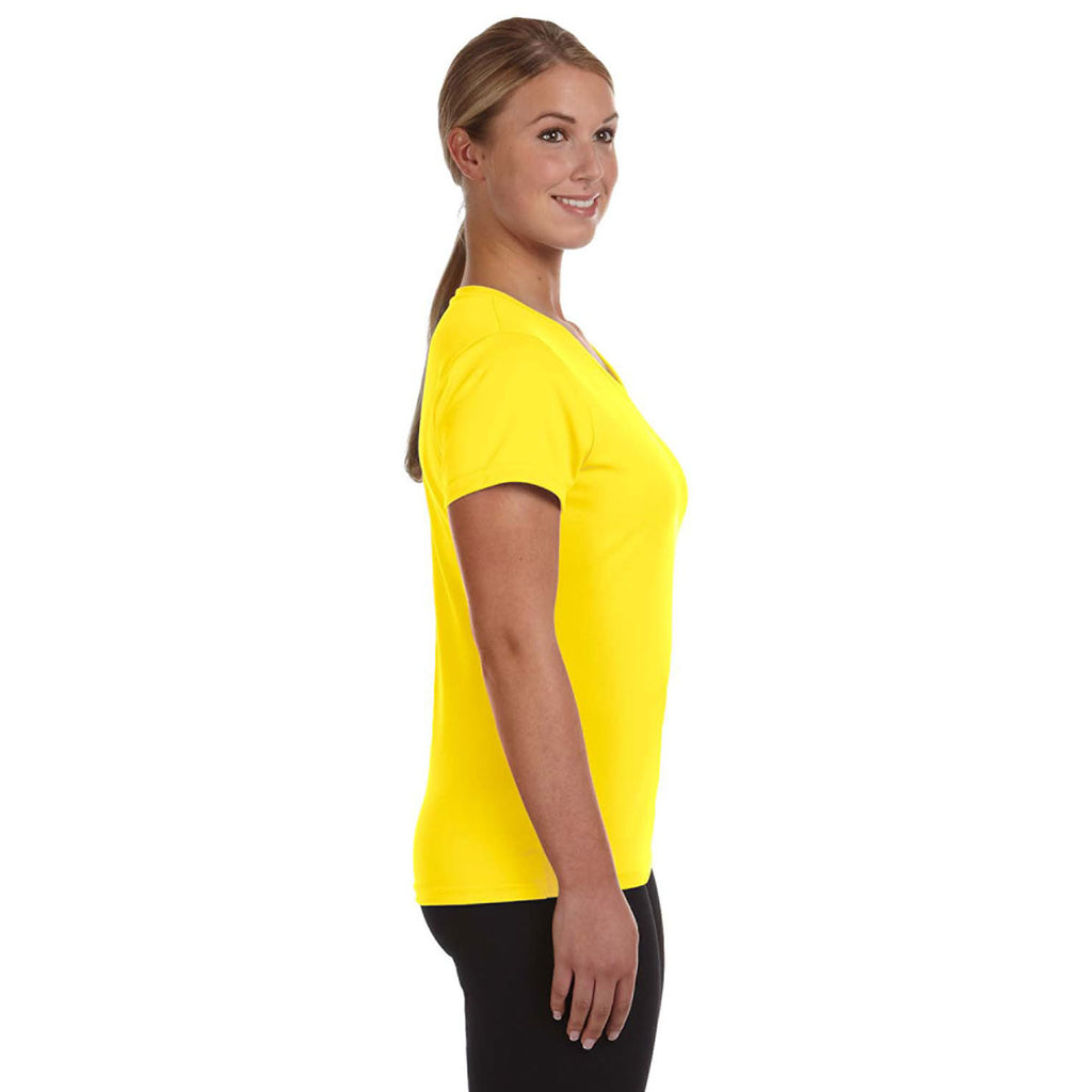 Augusta Sportswear Women's Power Yellow Wicking-T-Shirt