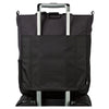 Life in Motion Black/Dark Grey Heather Linked Charging Computer Tote
