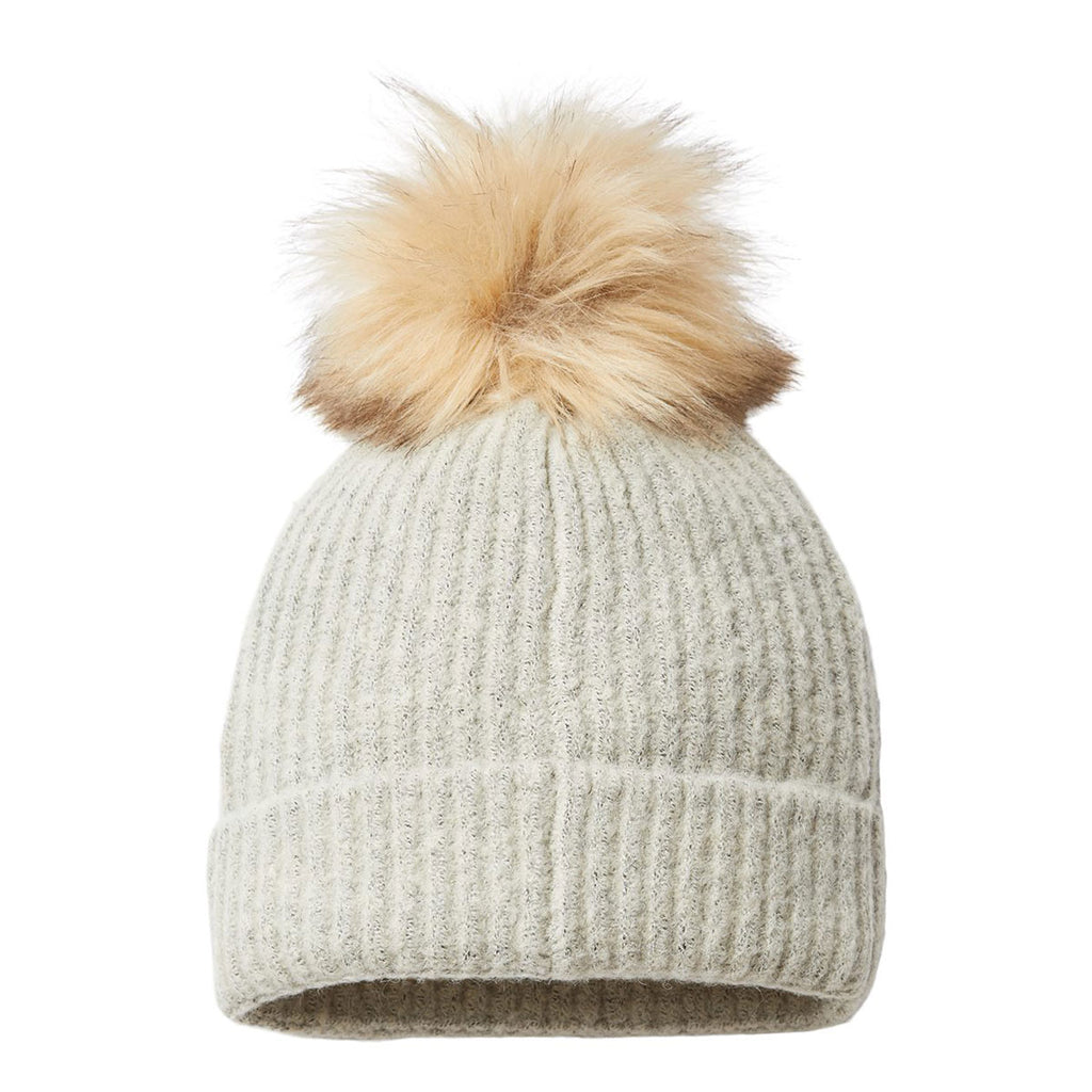 Columbia Winter Blur Chalk Pom Pom Beanie