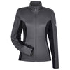 Spyder Women's Polar/Black Full Zip Sweater