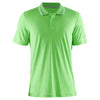 Craft Sports Men's Craft Green In-the-Zone Polo