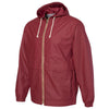 Weatherproof Men's Biking Red Vintage Hooded Rain Jacket