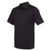 PRIM+PREUX Men's Black Pima Jersey Sport Shirt