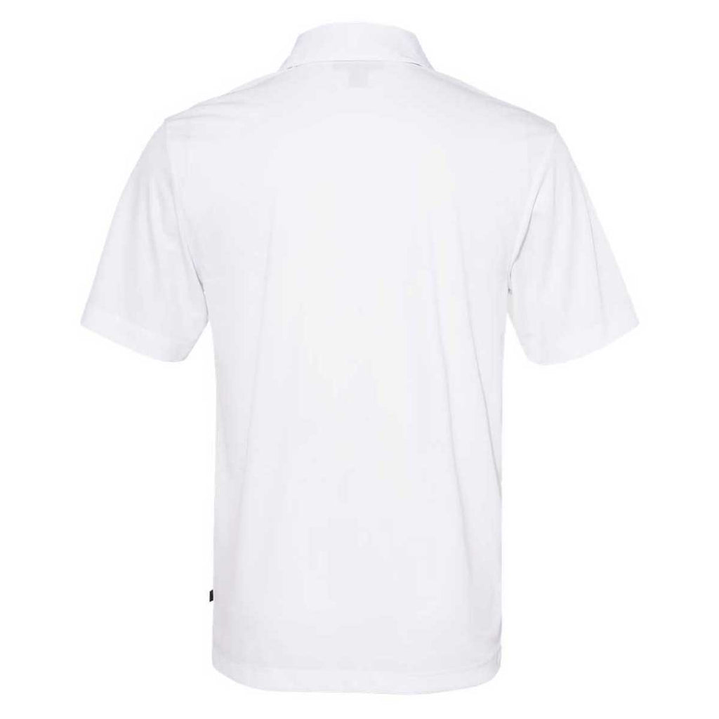 PRIM+PREUX Men's White/Steel Dynamic Pocket Sport Shirt