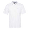 PRIM+PREUX Men's White/Steel Dynamic Pocket Sport Shirt