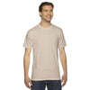 American Apparel Unisex Creme Fine Jersey Short-Sleeve T-Shirt