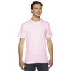 American Apparel Unisex Light Pink Fine Jersey Short-Sleeve T-Shirt