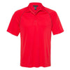 PRIM+PREUX Men's Red/Magnet Energy Raglan Sport Shirt