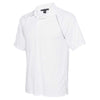 PRIM+PREUX Men's White/Magnet Energy Raglan Sport Shirt