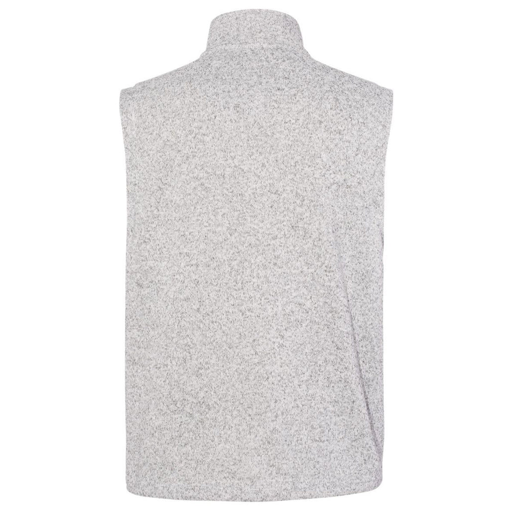 Weatherproof Men's Light Grey Heather Vintage Sweaterfleece Vest