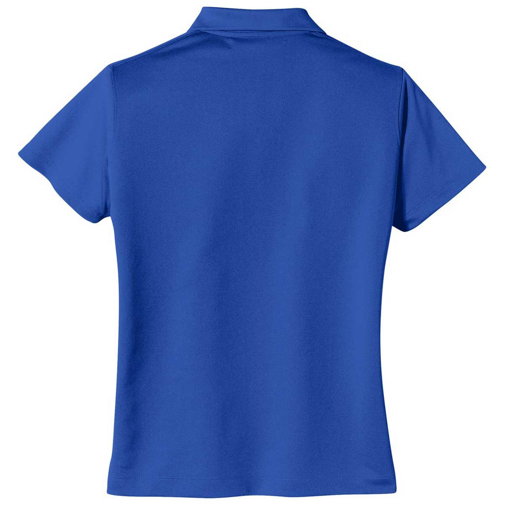 Nike Women's Royal Blue Tech Basic Dri-FIT Short Sleeve Polo