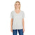 Threadfast Women's Cream Fleck Triblend Short-Sleeve V-Neck T-Shirt