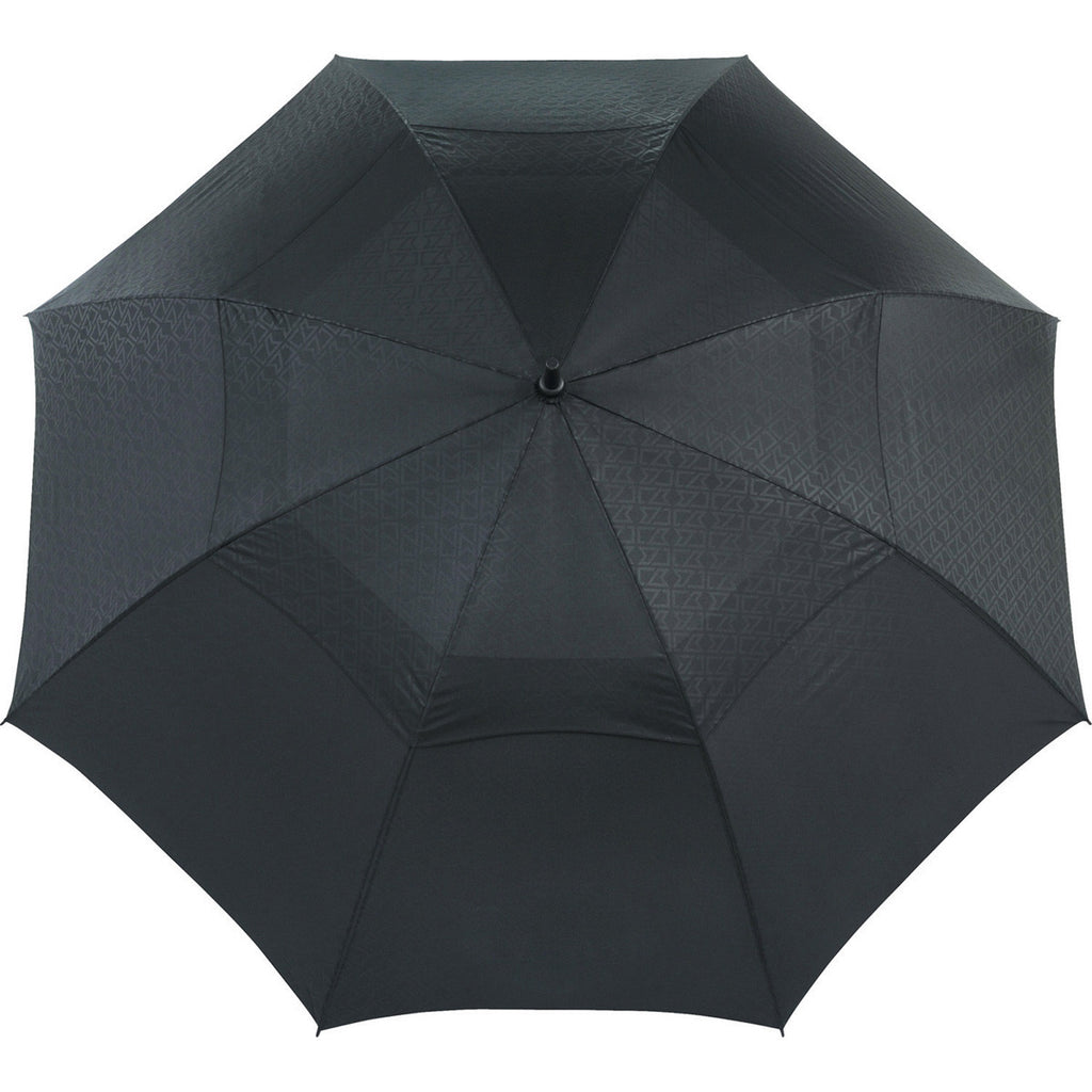 Cutter & Buck Black 64" Vented Golf Umbrella