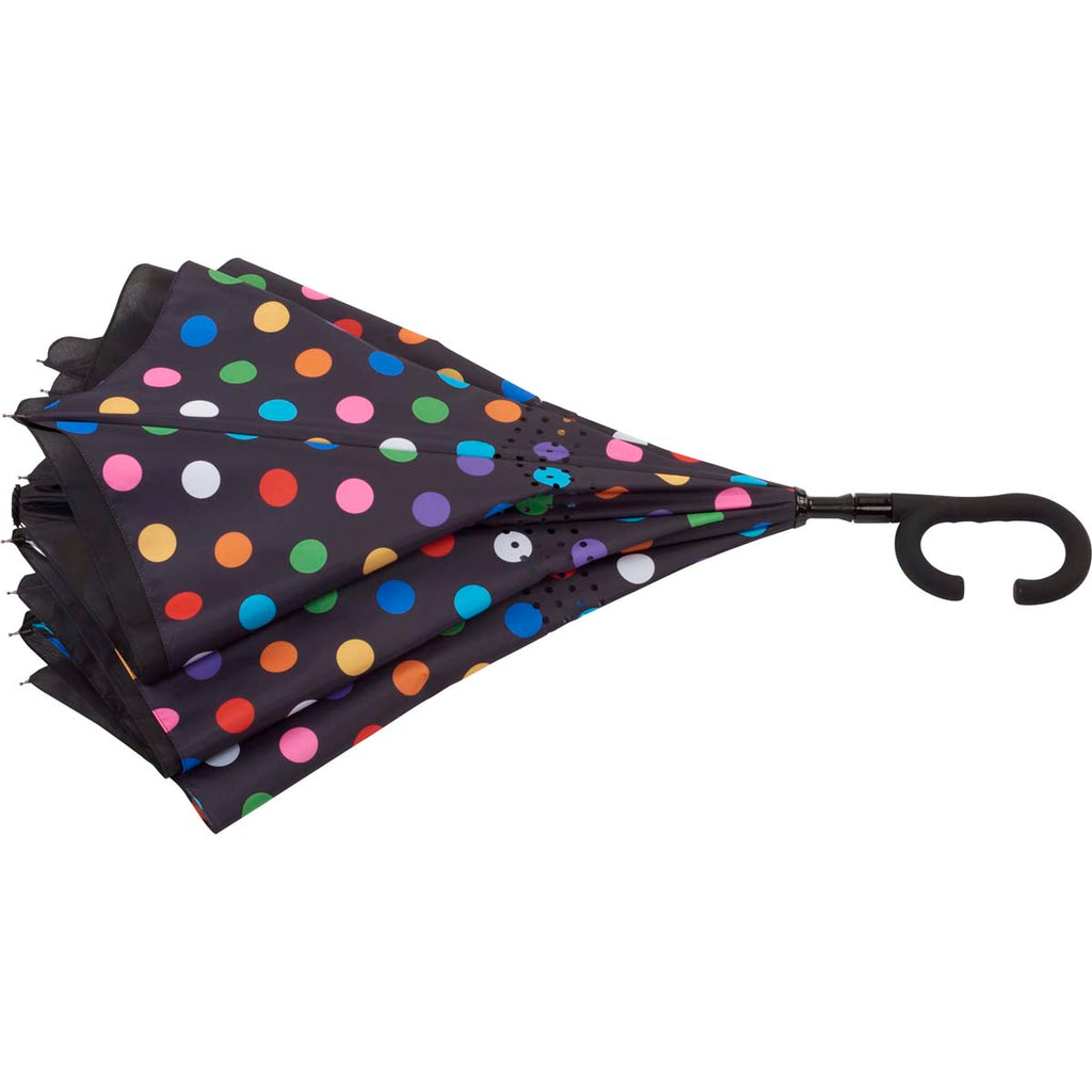 Stromberg Multi-Colored 48" Auto Open Designer Inversion Umbrella