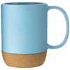 ETS Light Blue 13 oz Beck Cork Base Mug