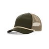 Richardson Women's Dark Olive/Tan/Khaki Low Pro Foamie Trucker Hat