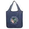 Leed's Navy Ash Recycled PET Large Shopper Tote