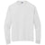Jerzees Unisex White Dri-Power 100% Polyester Long Sleeve T-Shirt