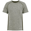 Holloway Men's Olive Heather Electrify Coolcore Tee