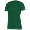 Holloway Women's Dark Green Momentum Tee