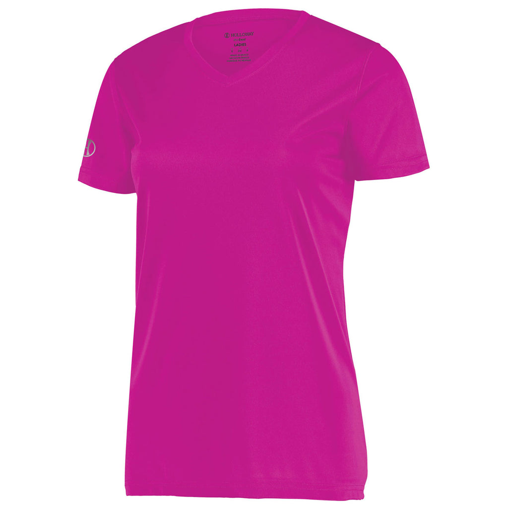 Holloway Women's Power Pink Momentum Tee