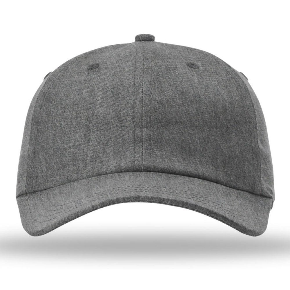 Richardson Heather Grey Recycled Performance Cap