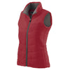 Holloway Women's Scarlet Full Zip Admire Vest