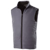 Holloway Men's Graphite Full Zip Admire Vest