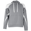 Holloway Men's Charcoal Heather/White Prospect Hoodie