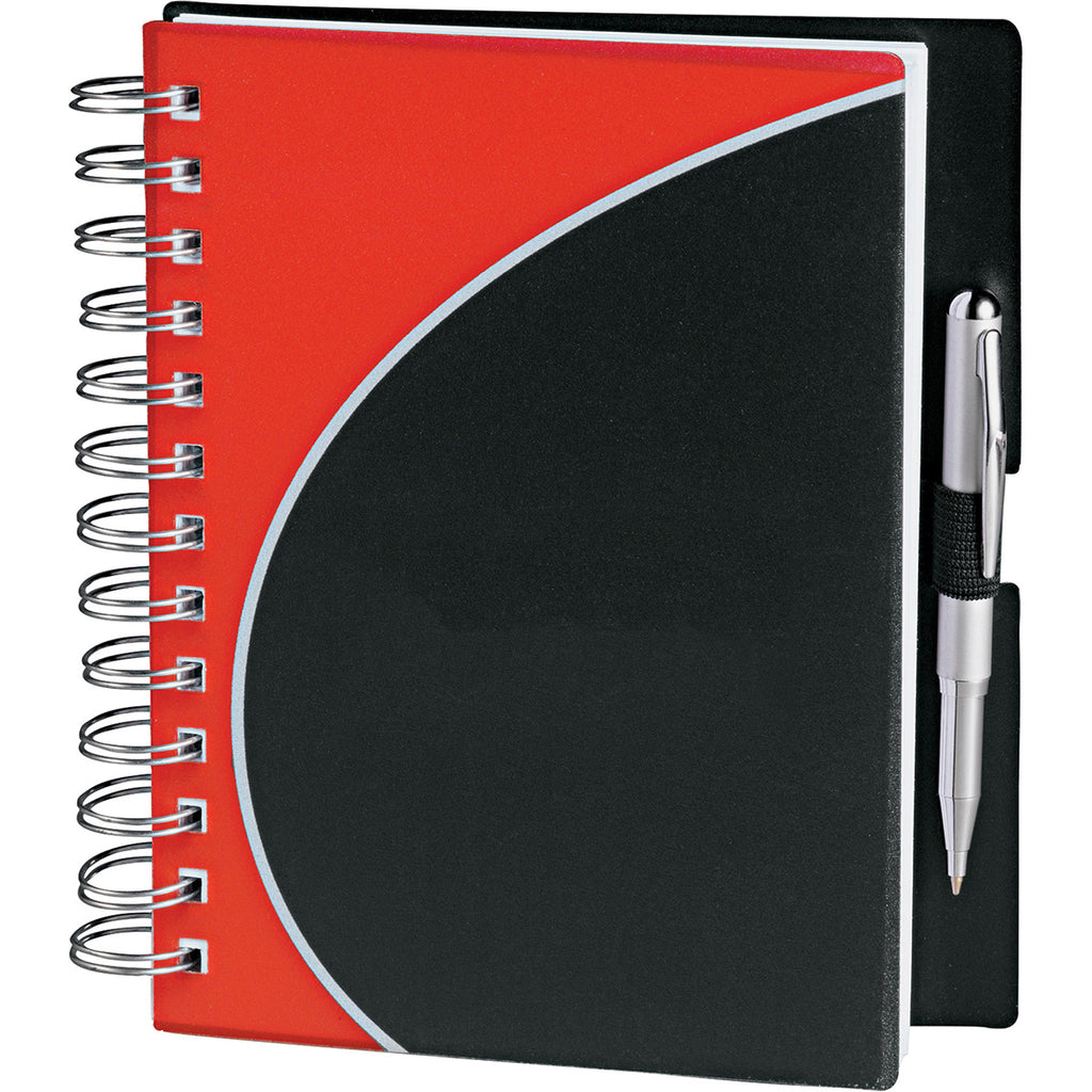 JournalBooks Red Lunar Notebook (pen not included)