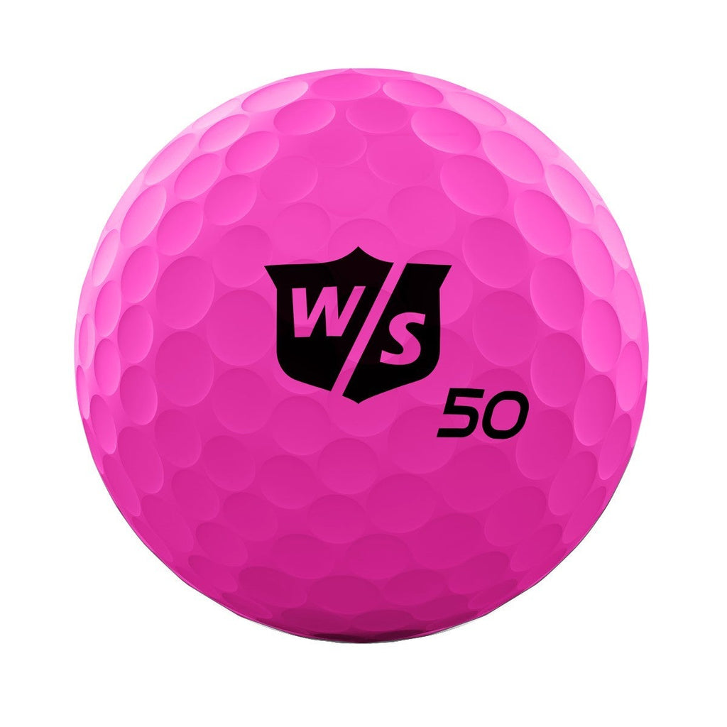 Wilson Pink Staff 50 Elite Golf Balls