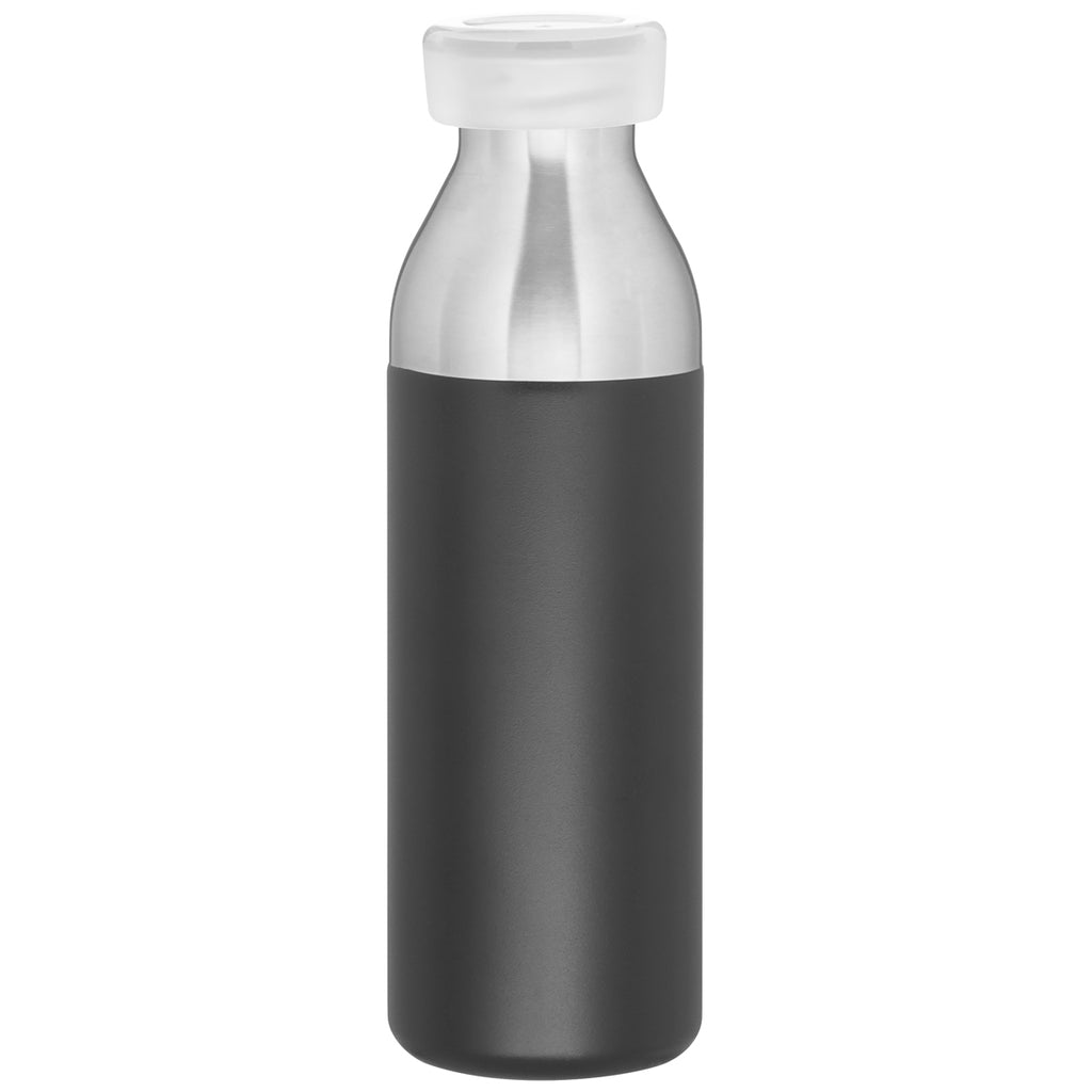 H2Go Matte Black Cue 25 oz Water Bottle