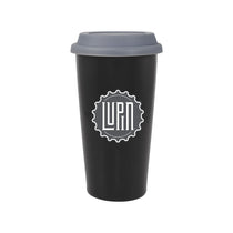 ETS Black Terra Tumbler with Storm Grey Lid -16 oz