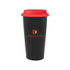 ETS Black Terra Tumbler with Red Lid -16 oz