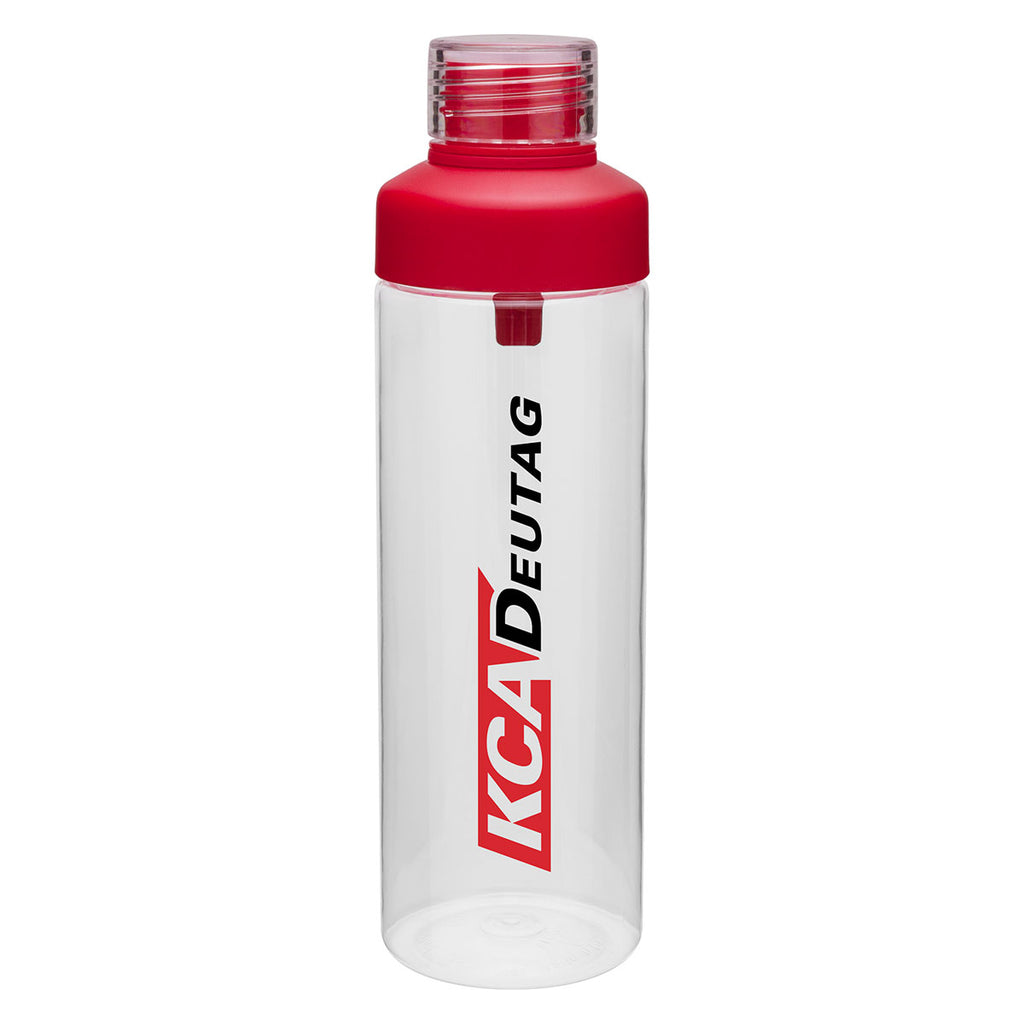 H2Go Red Strap Bottle