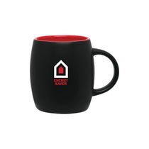 ETS Black/Red Joe Ceramic Mug 14 oz