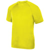 Augusta Sportswear Men's Safety Yellow Attain Wicking Short-Sleeve T-Shirt