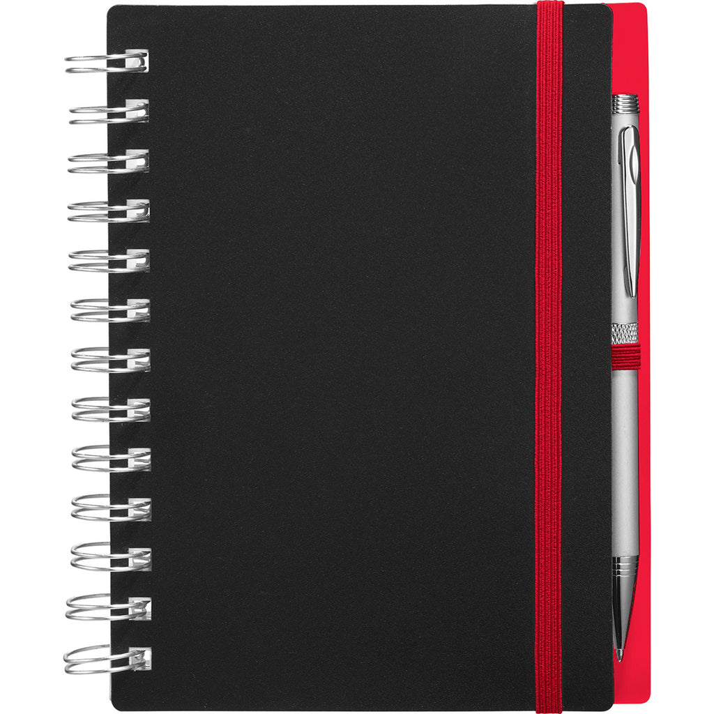 JournalBooks Red Color Pop Spiral Notebook (pen sold separately)