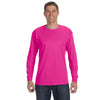 Jerzees Men's Cyber Pink 5.6 Oz Dri-Power Active Long-Sleeve T-Shirt