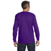 Jerzees Men's Deep Purple 5.6 Oz Dri-Power Active Long-Sleeve T-Shirt