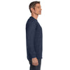 Jerzees Men's Vintage Heather Navy 5.6 Oz Dri-Power Active Long-Sleeve T-Shirt