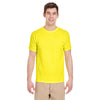 Jerzees Men's Neon Yellow 5.6 Oz Dri-Power Active T-Shirt