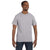 Jerzees Men's Silver 5.6 Oz Dri-Power Active T-Shirt