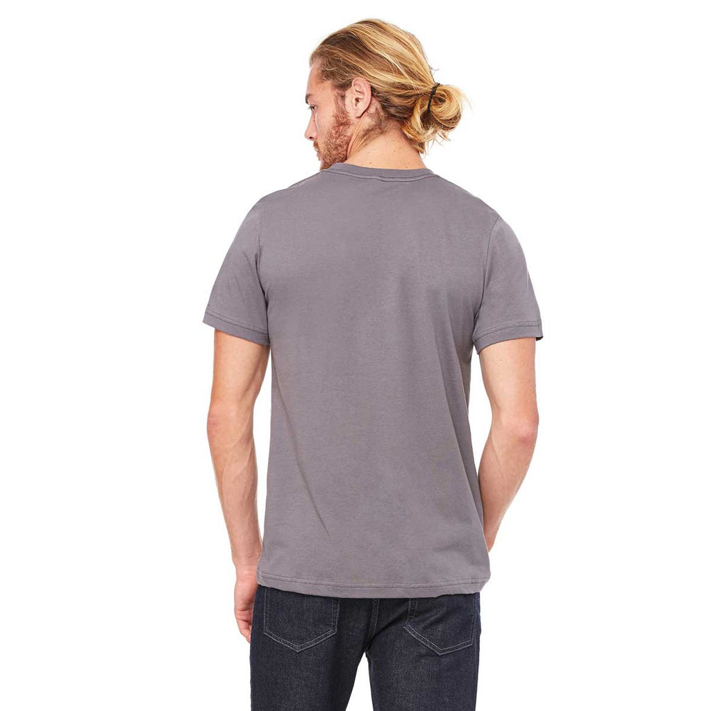 Bella + Canvas Men's Asphalt Jersey Short-Sleeve Pocket T-Shirt