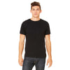 Bella + Canvas Men's Black Jersey Short-Sleeve Pocket T-Shirt