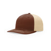 Richardson Brown/Khaki Lifestyle Structured Twill Back Trucker Hat