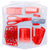 BIC Translucent Red 10-in-1 Office Supply Kit